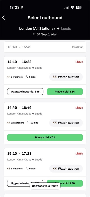 Current results
